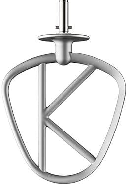 Kenwood K-Haken aus Aluminium KAT70.000CA, Zubehör für Kenwood Küchengeräte Küchenmaschinen, Rührelement passend für alle Chef XL Küchenmaschinen, Spülmaschinenfest, Aluminium, Silber