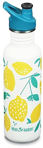Klean Kanteen Unisex – Erwachsene Klean Kanteen-1008929 Flasche, Lemons, One Size
