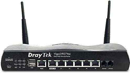 DrayTek Vigor 2927Vac (DualWAN VoIP WLAN ac) V2927Vac-DE-AT-CH