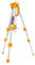 Ingco Hllt01152 Treppiede Per Livella Laser E Utensili Con Attacco 5/8 E 1/4 Treppiedi Supporto Cavalletto Tripod Con Manovella
