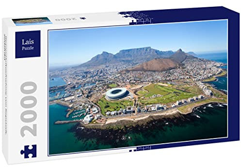 Lais Puzzle Gesamtluftaufnahme von Kapstadt, Südafrika 2000 Teile