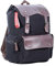 Hanta Nature Rucksack Canvas 25L Outdoor Rucksack aus Leder und Canvastoff Wanderrucksack für Ausflüge, Camping, Alltags-Rucksack mit Lederriemen und Reißverschlüssen - schwarz