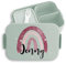 Kinder Bento Box Midi für Mepal Bentobox - Brotbox Regenbogen Lunchbox Rainbow Vesperbox I - 900 ml - Sage Grün - brotdose schule mädchen personalisierte vesperdose personalised bento-lunchbox
