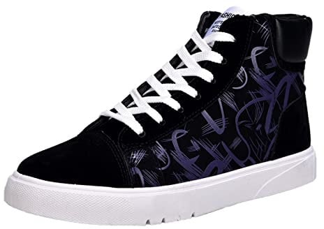 Scarpe da Camminata estive Scarpe Uomo comode con Punta Larga Scarpe Uomo estive Sneakers Scarpe Uomo estive Eleganti Blu Viola-E 11.99