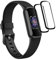 Camokia für Schutzfolie Fitbit Luxe Panzerglas,2 Stück Anti-Kratzen für Fitbit Luxe Schutzglas, für Fitbit Luxe Panzerfolie,9H für Fitbit Luxe glas, für Fitbit Luxe Displayschutz