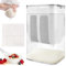 Byzesty Passoire à yaourt - Filtre à yaourt grec fait maison - Séparateur de yaourt et de lactosérum - Yaourtière - Yaourt - Fromage frais - Machine à yaourt avec tamis en maille - Chiffon filtrant