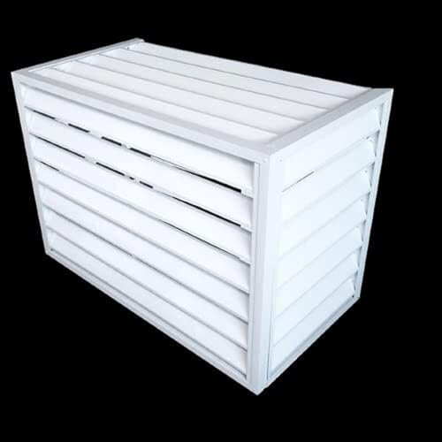 Mini-Split-Klimaanlagenabdeckung for Außeneinheit, Abdeckung for Klimaanlage und Wärmepumpe aus Aluminium, Abdeckung for Außeneinheit der Klimaanlage, staubdicht und wasserdicht, for den Innen- und Au