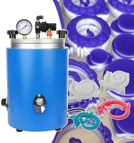 smafoseedding Wachsguss-Maschine, 500 W Wachsinjektor-Wachs-Formmaschine, mit 2 Drachenformen, Temperatur einstellbar von 30 °C bis 110 °C, geeignet für Kerzen/Siegel/Kunsthandwerk