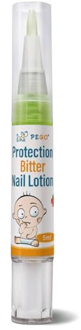 Anti Nail Biting Polish - Stop Biting Nails - Nail Biting Prevention For Adults & Children - Nail Care Bitter Taste Safe Natural Plant Extract - Fast And Easy Application Quick Drying