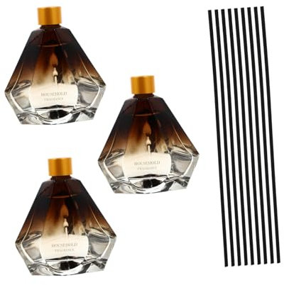 ABOOFAN 3st Aromatherapie Wc- Weihnachtsduft Liefert Parfümbalsam Für Die Toilette Wc-Aroma-diffusor Für Zu Hause Duftstäbchen Diffusor Aromaflasche Glas