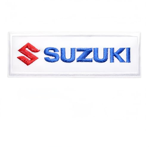 HBUNKT Auto Emblem Patches zum Aufbügeln für Suzuki Swift 2010-2017, Patches Auto Emblem Bestickte Aufnäher zum Aufbügeln oder Aufnähen für Kleidung Hut Jeans Rucksäcke Zubehör,A