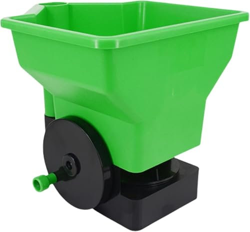 Good Homie Spandiconcime Portatile, spandiconcime Portatile per Semi di Prato e fertilizzanti da Giardino, utensile Leggero per piantare, spandiconcime per Compost di Grande capacità, spandiconcime