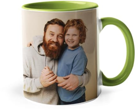 tostadora Personalisierte Tasse mit Foto & Text - Fototasse Selbst Gestalten Geschenk Geburtstag