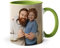 tostadora Personalisierte Tasse mit Foto & Text - Fototasse Selbst Gestalten Geschenk Geburtstag