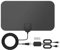 Joselin Antenna TV Digitale Amplificata Interna per HDTV con Segnale Potente e Ricezione TV Full HD, 80 Miglia di Copertura.