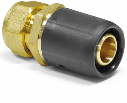 Pipetec Steckfitting Übergangskupplung auf Kupfer 20 x 2mm - 15mm Cu | für Mehrschichtverbundrohr und Aluminiumverbundrohr, DVGW Zertifiziert, 10 Jahre erweiterte Herstellergewährleistung