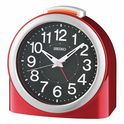 Seiko Clocks Wecker rot
