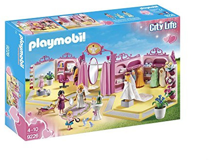 PLAYMOBIL City Life 9226 Brautmodengeschäft mit Salon, Ab 4 Jahren