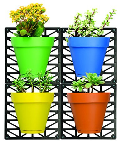 Ideaworks Wall Planter Kit, Multi-Colour, 49x49x13