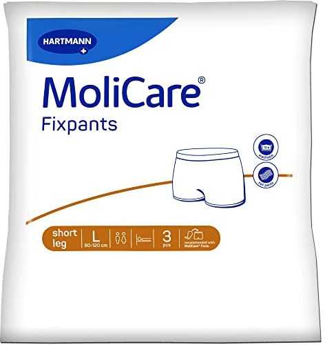 MOLICARE Fixpants short leg Gr.L 3 St
