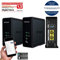 STRONG Wi-Fi Mesh Home Kit 1600, WLAN Verstärker, Heimnetzwerk Repeater bis 200 m² Abdeckung, bis 1600 Mbit/s, 2.4+5 GHz, 2x Gigabit LAN, USB 3.0) schwarz