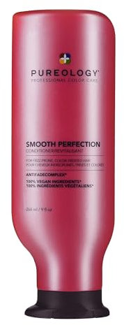 Pureology Smooth Perfection Conditioner | Für krauses, farbbehandeltes Haar | Entwirrt & kontrolliert Frizz | Sulfatfrei | Vegan | Aktualisierte Verpackung | 230 ml |