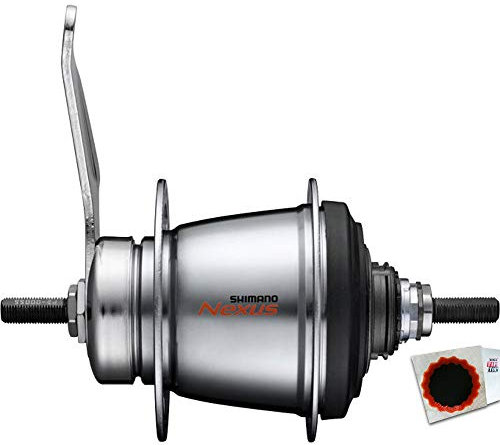 SHIMANO Nabe Nexus 7-Gang SG-C3001-7-C Rücktritt 32L. 127mm 175,5mm Silber