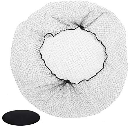 Haarnetz, 144 Stück Nylon Home Atmungsaktives Haarnetz Netz Perücke Haarnetz Haarnetz, Schauspieler für Ballett-Auszubildende(black)