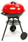 Grill 43 x 72 cm rot/schwarz