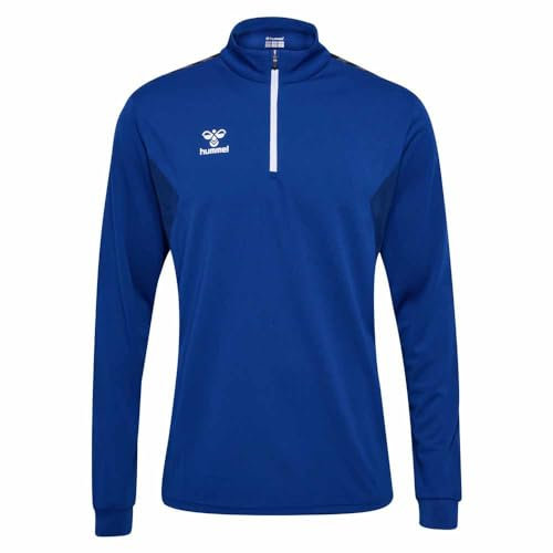 hummel Herren Hmlauthentic Half Zip Sweatshirt, True Blue, XL EU