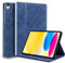 Gexmil Leather Case for iPad (A16) 11th Generation 11 Inch 2025, iPad 10th Generation 10.9 Inch 2022,Protective Top Grain Leather Cover Support Auto Sleep/Wake,Anti Slip,Blue