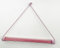 NoriKids Stange für Tonies | Regal für Tonies aus magnetischer Stange in Rosa | mit Kordel in Rosa | handgefertigte Tonie Aufbewahrung für bis zu 40 Tonies | Kinderregal