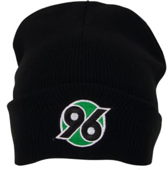 Hannover 96 H96 Mütze Logo Schwarz