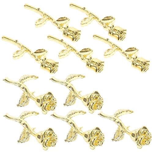 CRILSTYLEO Pcs Japanese Rose Nail Art Charms d Nail Gems Decorations Zodiac Sign Charms Diy Craft Kit for Boys and Girls