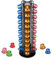 MOLEDINO Dispensador Cápsulas Organizador - Compatible Nespresso Original 40 Cápsulas, 360° Giratorio & Base Antideslizante, Soporte para Café - Ahorra Espacio para Cocina, Oficina & Regalo (Negro)