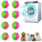 Acchiappa Peli per Lavatrice, 8 Pezzi Cattura Peli Lavatrice, Raccogli Capelli Lavatrice, Raccogliere Capelli Di Cane, Peluche, Gatto, Riutilizzabile Palline Lavatrice Cattura (Rosso)