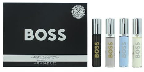 Boss Lot de 4 figurines en bouteille pour homme 10 ml