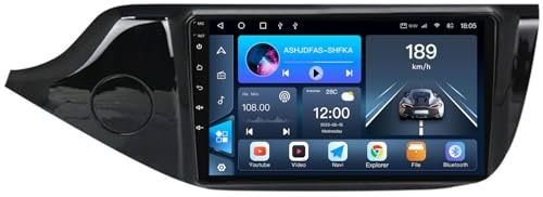 Android 15 Radio para KIA CEED 2012-2016 con Wireless Carplay y Android Auto, Pantalla Táctil Incell 9 Pulgadas con GPS WiFi Bluetooth FM RDS Cámara Trasera(4-Core(1G+32G))
