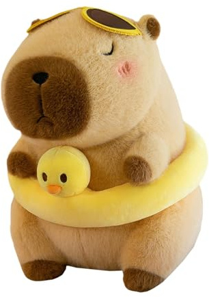 dwxnauixl Realistisches Plüschtier, niedliches Kuscheltier, Geschenkidee, idealer Begleiter für Kinder und Erwachsene, Dekoration für Zuhause, weiches