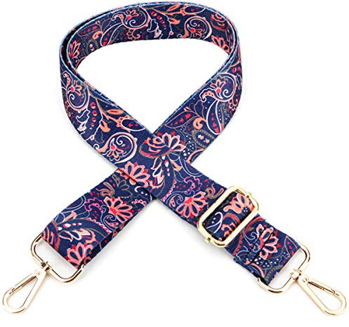 ZYLDK Mode Damen Taschengurt Bunter Schultergurt Längenverstellbarer Breiter Tragegurt für Handtaschen 78-140cm DIY Zubehör