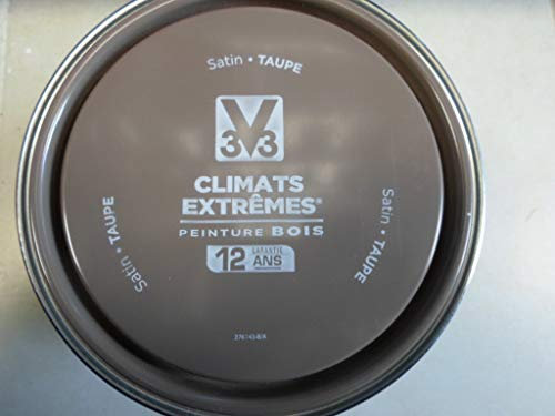 peinture bois climats extrêmes 2L taupe
