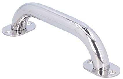 Marine Haltegriff Handlauf, 235mm Bootsgriff 316 Edelstahl Poliertür Handlauf für Yachten Wohnmobil