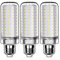 SAUGLAE 26W LED Lampen, 200W Glühlampen Äquivalent, 6000K Kaltweiß, 3000Lm, E27 Edison Schraube LED Leuchtmittel, 3 Stück