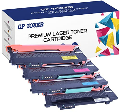 Toner XL Kompatibel mit Samsung 406S CLT-K406S CLT-C406S CLT-Y406S CLT-M406S für Samsung CLP-360, CLP-360 N, CLP-360 ND, CLP-360 Series,CLP-365, CLP-365 W,CLX-3300 (Schwarz Cyan Magenta Gelb)