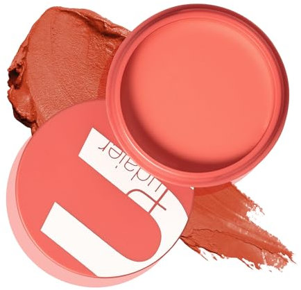 Ofanyia Cream Blush Stick, Unique Roating Design Multi-Use Blush Stick for Lip and Cheek Tint, Lightweight Easy to Blend Natural Cream Blusher, Velvet Matte Texture Blush Face Stick (05#)
