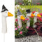 Online Fuchs BLUMENSTECKER, Beetstecker Gänsehals, Gans - 16 bis 17 cm groß - Deko Gartenfiguren für draußen (Seppl)