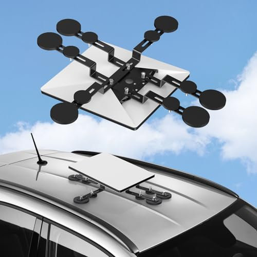 Starlink - Mini supporto magnetico per tettuccio, kit di montaggio Starlink Internet Satellite, 12 basi magnetiche, supporto Starlink per tetto camper, auto, compatibile con parabola Starlink Standard