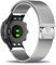 Métal Bracelet pour Garmin Forerunner 45S/45 Bracelet de Montre, avec Fermoir Magnétique Réglable Acier Inoxydable Milanais Bande de Rechange pour Garmin Forerunner 45S/45 Sangles (Métal,7)