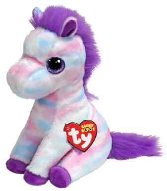 Ty Beanie Boos – Hayden das Pferd mit großen und glitzernden lila Augen, das Plüschtier mit großen glitzernden Augen – 15 cm – T37378