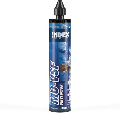 INDEX A PERFECT FIXING - MOVSF300 [MO-VSF] Tassello chimico in vinylester per carichi elevati, senza stirene, omologato, cartuccia da 300 ml.